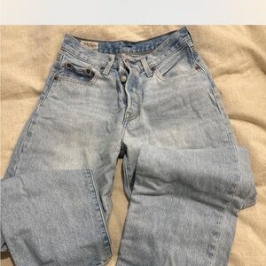 Levi 501s low rise baggy